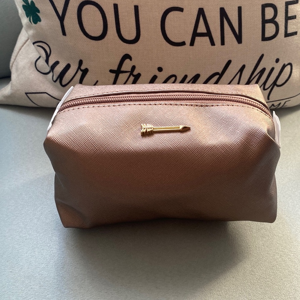 New Stella & Dot Pouf - Bronze